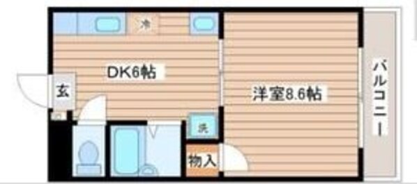 グレース香澄の物件間取画像